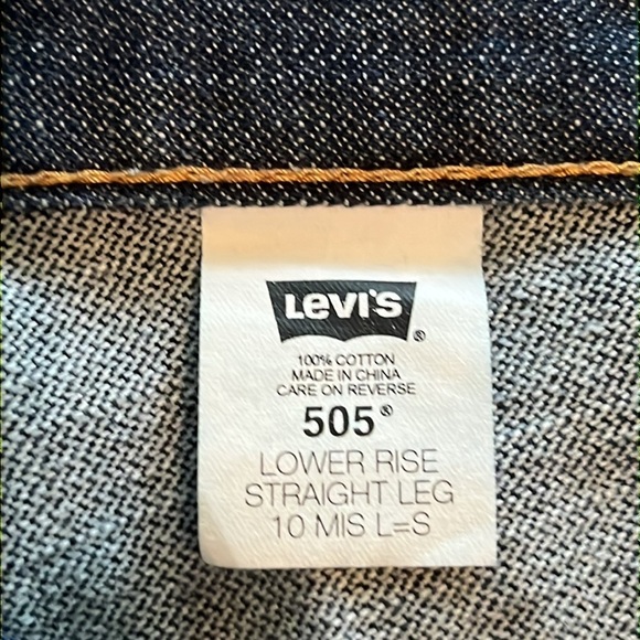 Vintage Levi’s 505 Lower Rise Straight Leg Size 10 MIS - Picture 10 of 16